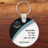 Auto Key Chains Attorney Schlüsselanhänger (Vorderseite)