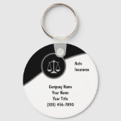 Auto Key Chains Attorney Schlüsselanhänger (Vorderseite)