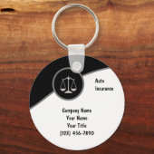 Auto Key Chains Attorney Schlüsselanhänger (Vorderseite)