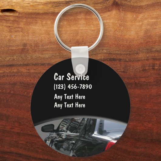 Auto Key Chains Taxi Schlüsselanhänger (Vorderseite)