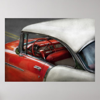 Auto - Klassische 50er Jahre Poster