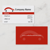 Auto-KleinVisitenkarte-Entwurf Visitenkarte (Vorne/Hinten)