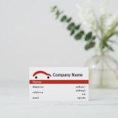 Auto-KleinVisitenkarte-Entwurf Visitenkarte (Stehend Vorderseite)