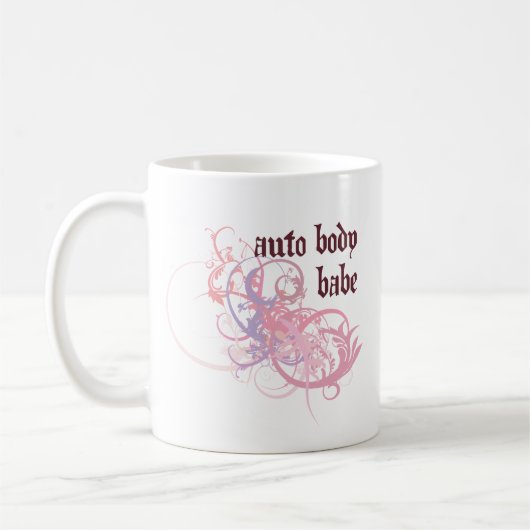 Auto-Körper-Baby Kaffeetasse (Links)