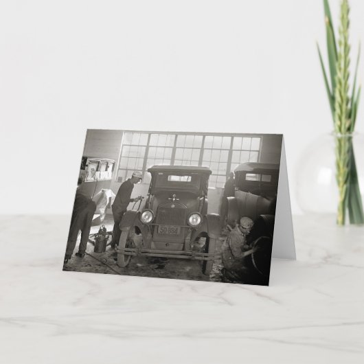 Auto-Körper-Geschäft, 1926 Karte (Vorderseite)