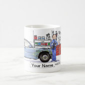 Auto-Körper, Mann Kaffeetasse (Mittel)