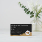 Auto-Körper-Zusammenstoß-Geschäfts-Karten Visitenkarte (Stehend Vorderseite)