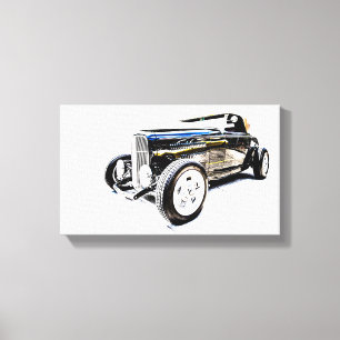 Auto-Kunst-Leinwanddruck / Wohn- und Bürodeko Leinwanddruck