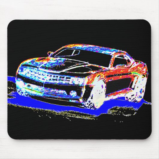 Auto-Kunst Mousepad (Vorne)