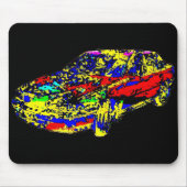 Auto-Kunst Mousepad (Vorne)