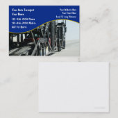 Auto-Kurier-Transport-Visitenkarten Visitenkarte (Vorne/Hinten)