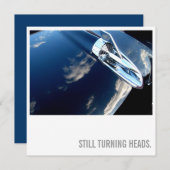 Auto-Liebhaber-60. Geburtstag - drehenköpfe Einladung (Vorne/Hinten)