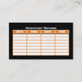 Auto-Logo, Führerschule/Lehrer-Ernennung Visitenkarte (Rückseite)