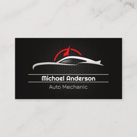 Auto-Logo | Logo für Car Services Visitenkarte (Vorderseite)