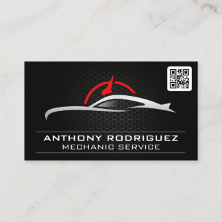 Auto-Logo | Sportwagen | Geschwindigkeitsmesser | Visitenkarte
