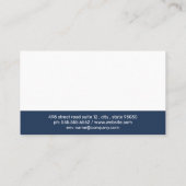 Auto-Logo Visitenkarte (Rückseite)