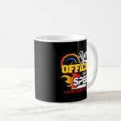 Auto Lover Yes Officer Speedcar Geschenk Kaffeetasse (VorderseiteRechts)