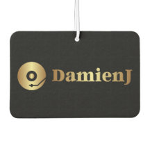 Auto-Lufterfrischer mit meinem Lieblingsmusikprodu