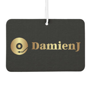 Auto-Lufterfrischer mit meinem Lieblingsmusikprodu Autolufterfrischer