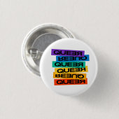 Auto Magnet. LGBT+Stolz. Que. Button (Vorne & Hinten)