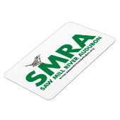 Auto-Magnet mit SMRA Logo Magnet (Linke Seite)