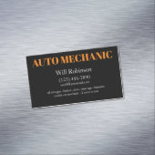 Auto Magnetische Visitenkarte (Beispiel)