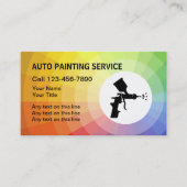 Auto-Malen von Visitenkarten Visitenkarte (Vorderseite)