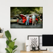 Auto - Männer und Autos Poster (Heimbüro)