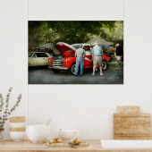 Auto - Männer und Autos Poster (Küche)