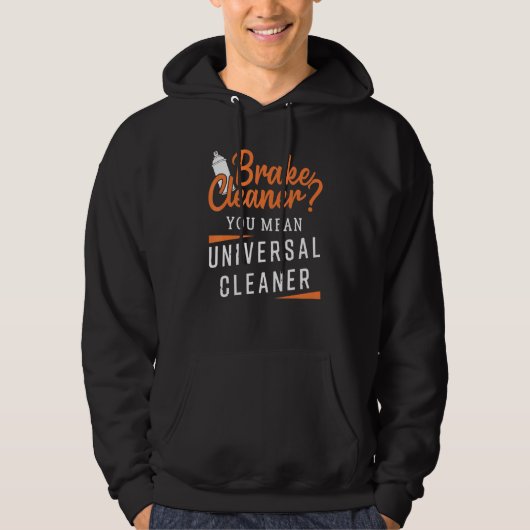 Auto Mechanic Design Brake Cleaner Hoodie (Vorderseite)