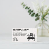 Auto Mechanic Engineers | Car Fix Repair Visitenkarte (Stehend Vorderseite)