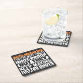 Auto Mechanic ich versuche, Dinge zu machen idiot Rechteckiger Pappuntersetzer (Vor Ort)