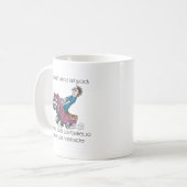 Auto Mechanic Made Horn Louder Kaffeetasse (Vorderseite Links)