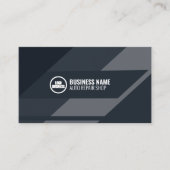 Auto Mechanik Auto Service Auto Shop Modernes Visitenkarte (Vorderseite)