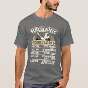 Auto-Mechanik in Shirt