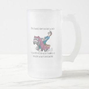 Auto Mechanik Made Horn Louder Mattglas Bierglas