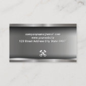 Auto | Mechanik und Wartung Visitenkarte (Rückseite)