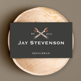 Auto Mechanik/Zuhause-Reparaturschlüssel Visitenkarte