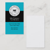 Auto-Mechaniker-Geschäfts-Karten Visitenkarte (Vorne/Hinten)