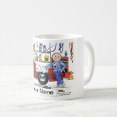 Auto-Mechaniker, Mann Kaffeetasse (VorderseiteRechts)