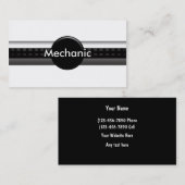 Auto-Mechaniker-Thema Visitenkarte (Vorne/Hinten)