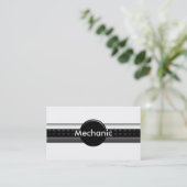 Auto-Mechaniker-Thema Visitenkarte (Stehend Vorderseite)