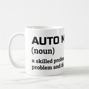 Auto Mechanische Kaffeemaschine Tasse - Funny Job 
