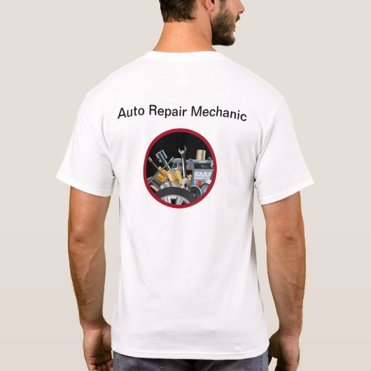 Auto Mechanische Logos Shirts (Rückseite)