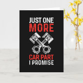 Auto Mechanische Reparatur Garage Tuning Funny Ges Karte (Gelbe Blume)