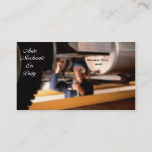 Auto Mechanische Visitenkarte