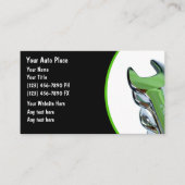 Auto Mechanische Visitenkarten Visitenkarte (Vorderseite)