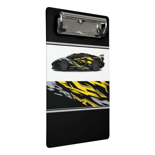 Auto Mini-Zwischenablage Mini Klemmbrett (Schrägansicht)