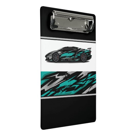 Auto Mini-Zwischenablage Mini Klemmbrett (Schrägansicht)