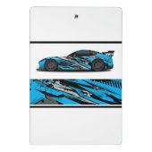 Auto Mini-Zwischenablage Mini Klemmbrett (Rückseite)